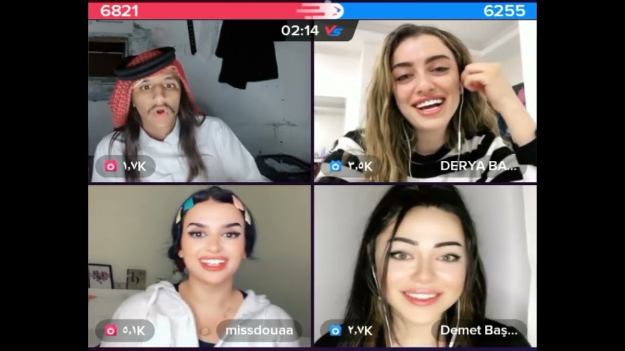 ميس دعاء و داريا مع فواز الزهراني و ديميت 💃🤣✨