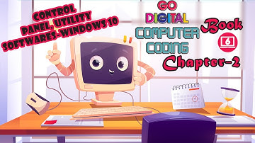 Chapter-2 Control Panel, Utility Softwares-Windows 10 ll Book-6 ll @DigitalIndia220