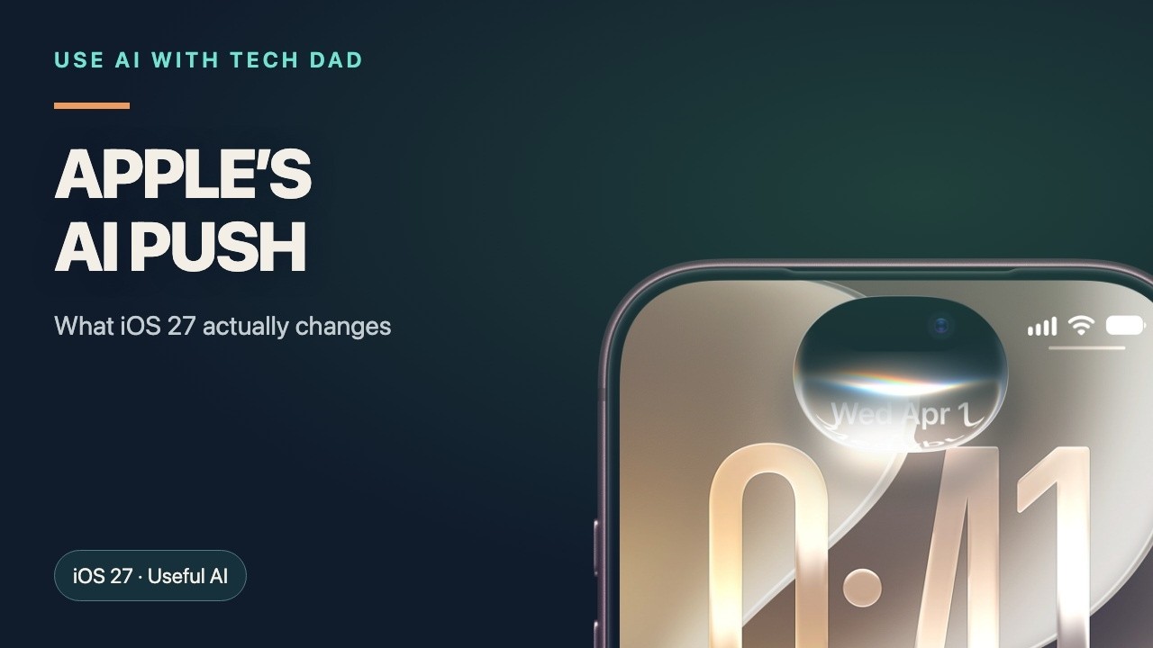 Apple’s AI Push: What iOS 27 Actually Changes