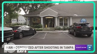 Man taken to hospital after being shot in Tampa, deputies say