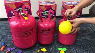 How to Use Balloon Time Helium Tank