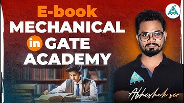 E-book MECHANICAL in GATE ACADEMY #mechanicalengineering #ebook