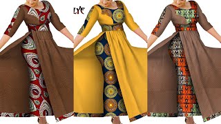 2021 NEW DESIGNS #AFRICAN PRINT DRESSES FOR DAMSEL || MOST PERFECT & EYE- CATCHING #AFRICAN DRESSES