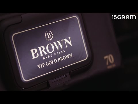 브라운 / VIP 골드 브라운 아기물티슈 / 컨셉