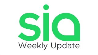 Sia Weekly Update – Week of November 4th Sia Weekly Update – Week of November 4th
