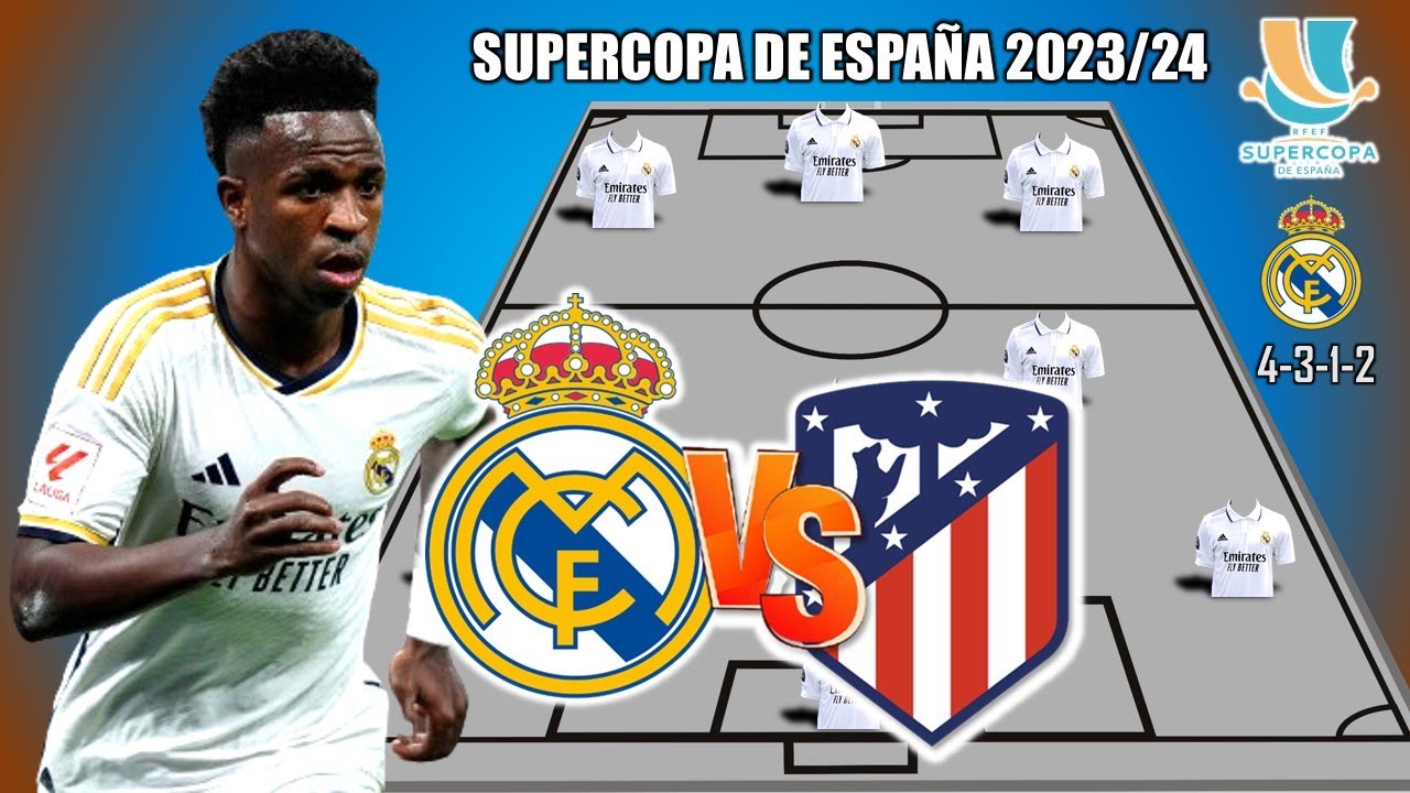 REAL MADRID VS ATLETICO MADRID | REAL MADRID POTENTIAL LINEUP SEMI ...