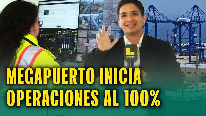¿Cómo es el interior del megapuerto de Chancay? Inician operaciones tras marcha blanca