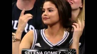 Selena gomez basketball match