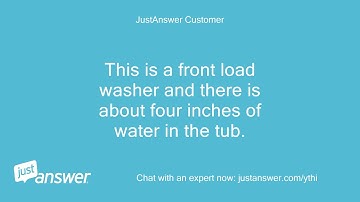 I have a 2000 Series Maytag washer. It is showing an F8 E3