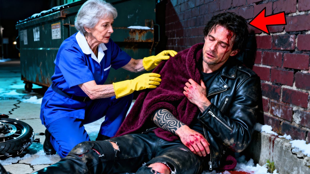 A Takarítónő Odaadta Utolsó Takaróját a Fázó Motorosnak... Amivel Visszajött, Sokkolt Mindenkit