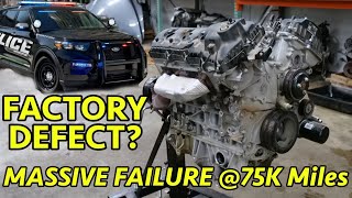 POLICE ENGINE BRUTALITY! '21 Explorer Cop Car 3.3L V6 Engine Destroyed By 'Pursuit Mode' TEARDOWN!