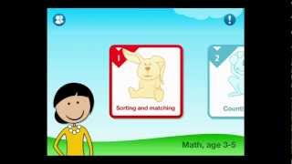 Math, age 3-5 iPad App Video Demo - CrazyMikesapps iPad Apps screenshot 4
