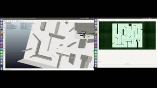A* Planning for a Simulated Quadrotor in V-REP