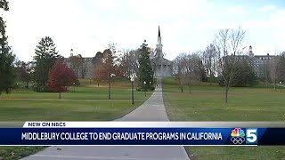 Middlebury College to end Monterey, California graduate programs