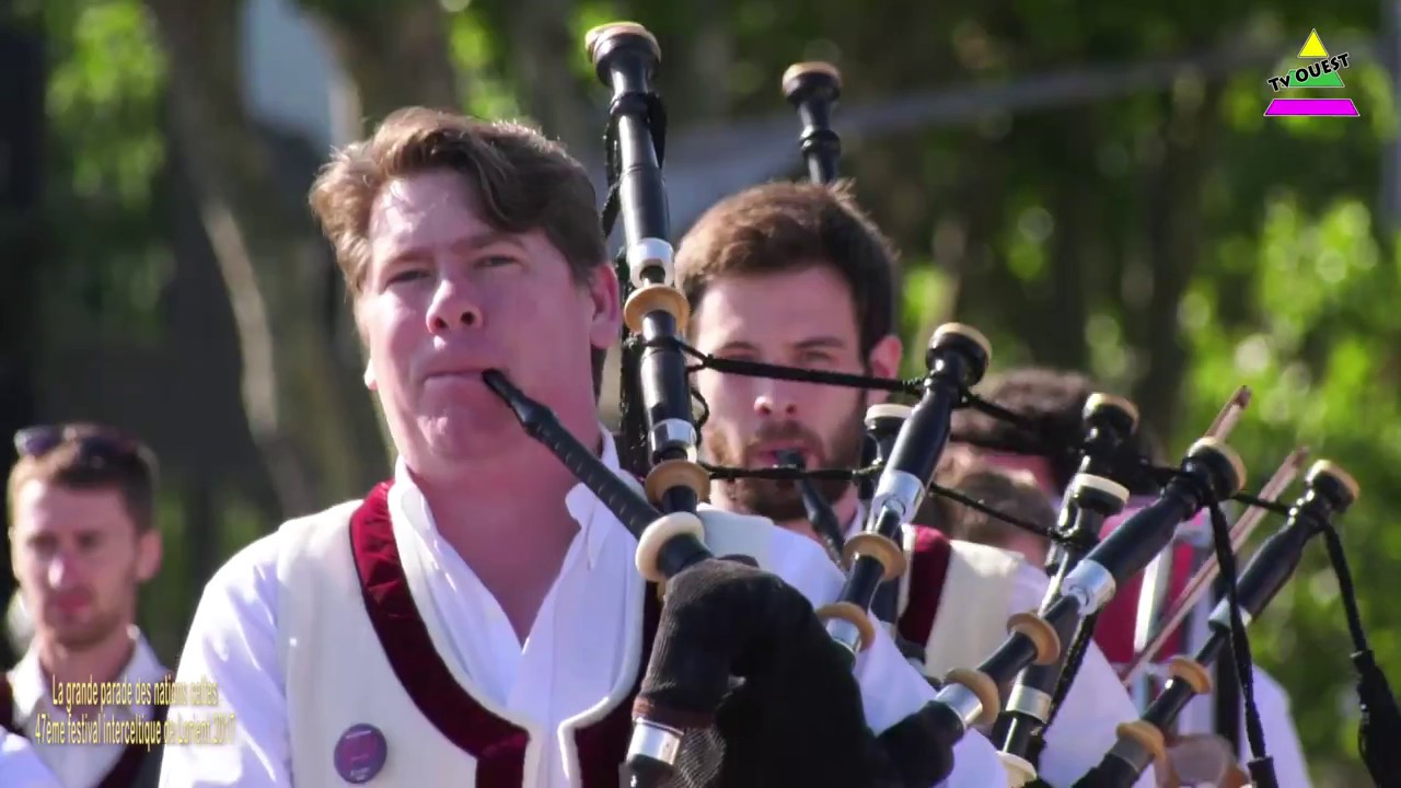La Grande parade au festival interceltique de Lorient 2017