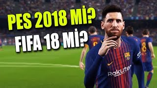 Pes 2018 İlk Oynaniş Vi̇deosu İlk İzleni̇m Fifa Karşilaştirma