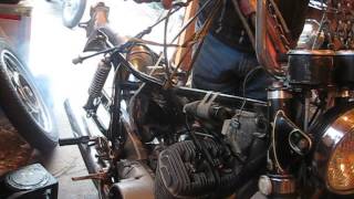 yamaha yds6 starting after years of being seized and laid up