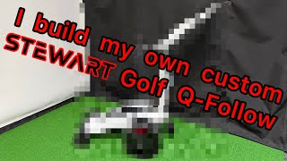 I visit Stewart Golf and help build my own limited edition Q-Follow trolley