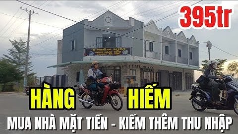 Mua nhà kiếm thêm thu nhập tiện kinh doanh mặt tiền cuối Nguyễn Văn Bứa Hóc Môn I Bán nhà Hóc Môn