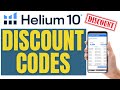 Helium 10 Discount Code 🎁 (Video Updated With The Latest Codes &amp; Discounts) 2024