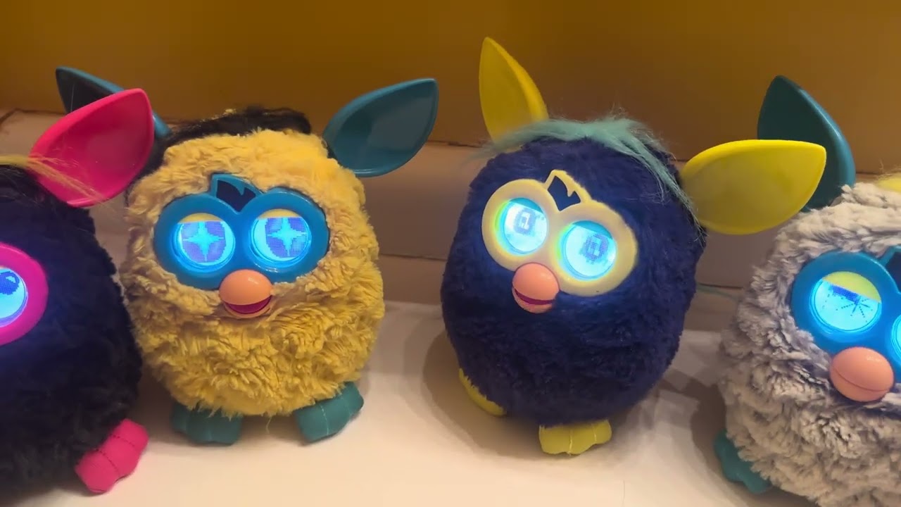 all of my party color 2012 Furbies￼