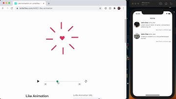 Like Animation with Lottie [React Native]