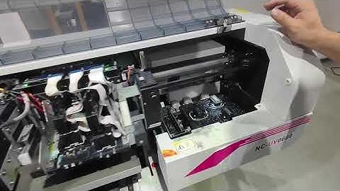How to replace the encoder strip of NC-UV0609XIII uv printer?