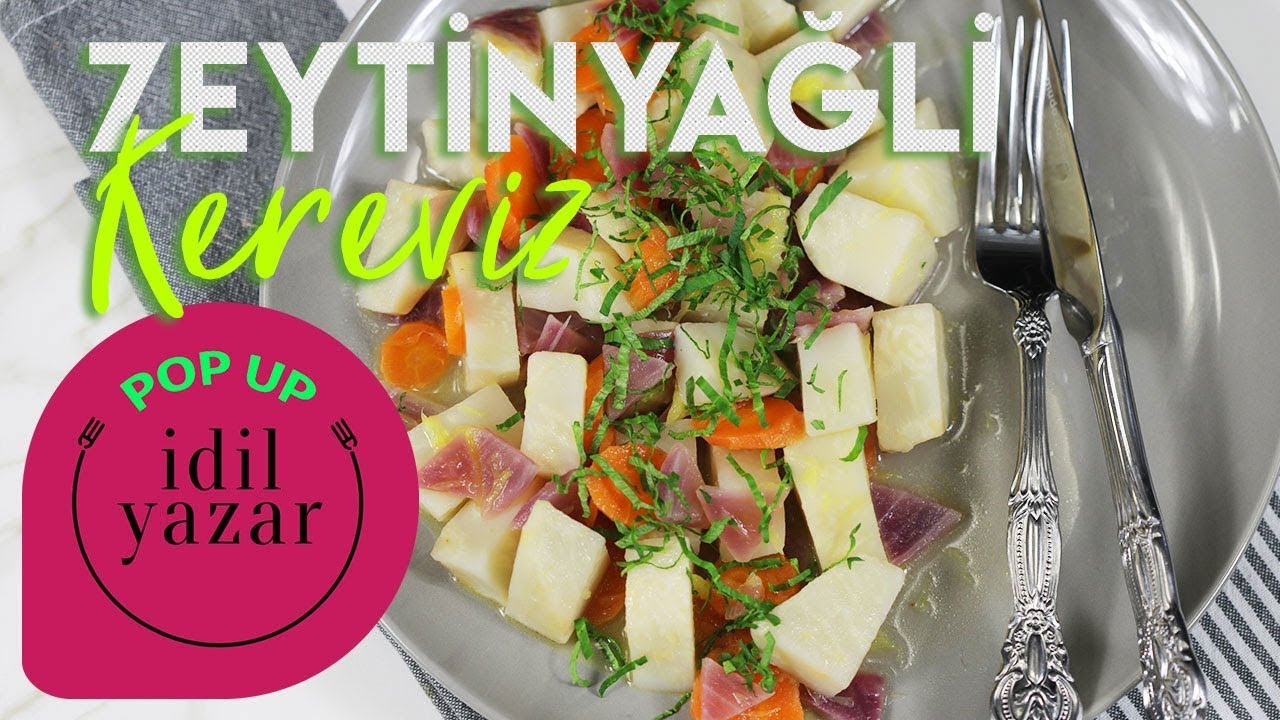 Zeytinyağlı Kereviz Tarifi | Pop Up Pratik Yemek Tarifleri Zeytinyağlı Kereviz Tarifi | Pop Up Pratik Yemek Tarifleri