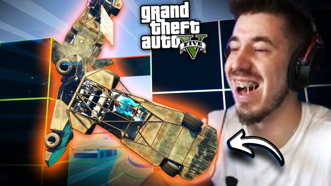 Noul parkour cu MASINA RAMPApe GTA a fost nebunie!