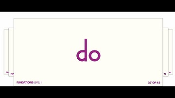 Fundations Trick Word Drill Unit 7 Week 3 Day 2