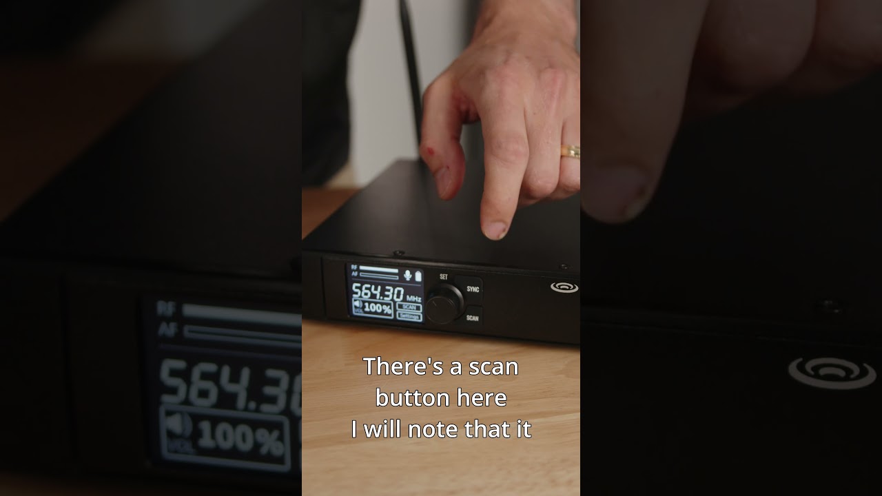 The Pure Resonance Audio WMS1-HH-A Wireless Microphone System