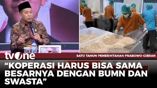 Penjelasan Menkop Ferry Tentang Perkembangan Koperasi Desa Merah Putih | tvOne