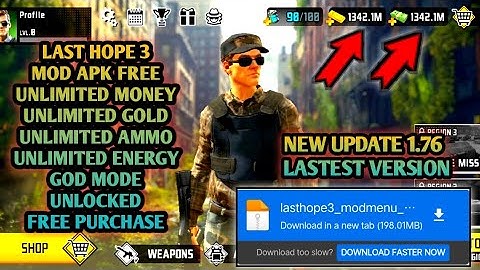 Last Hope 3 Mod Apk Gameplay Free..