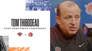 Tom Thibodeau | Knicks Post-Game (11\/01\/21)