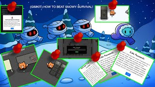 (Gimkit Lore) How to beat snowy survival!