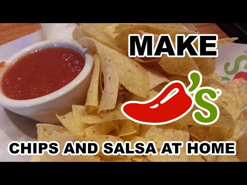 Chili's Chips & Salsa   RIPOFF RECIPE