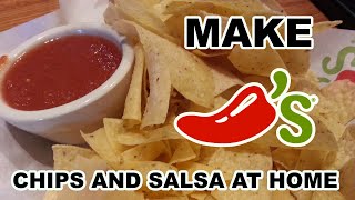Chili's Chips & Salsa   RIPOFF RECIPE