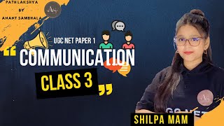 UGC NET Paper 1 Communication Class 3 🎯 types of imagery’ components explained!