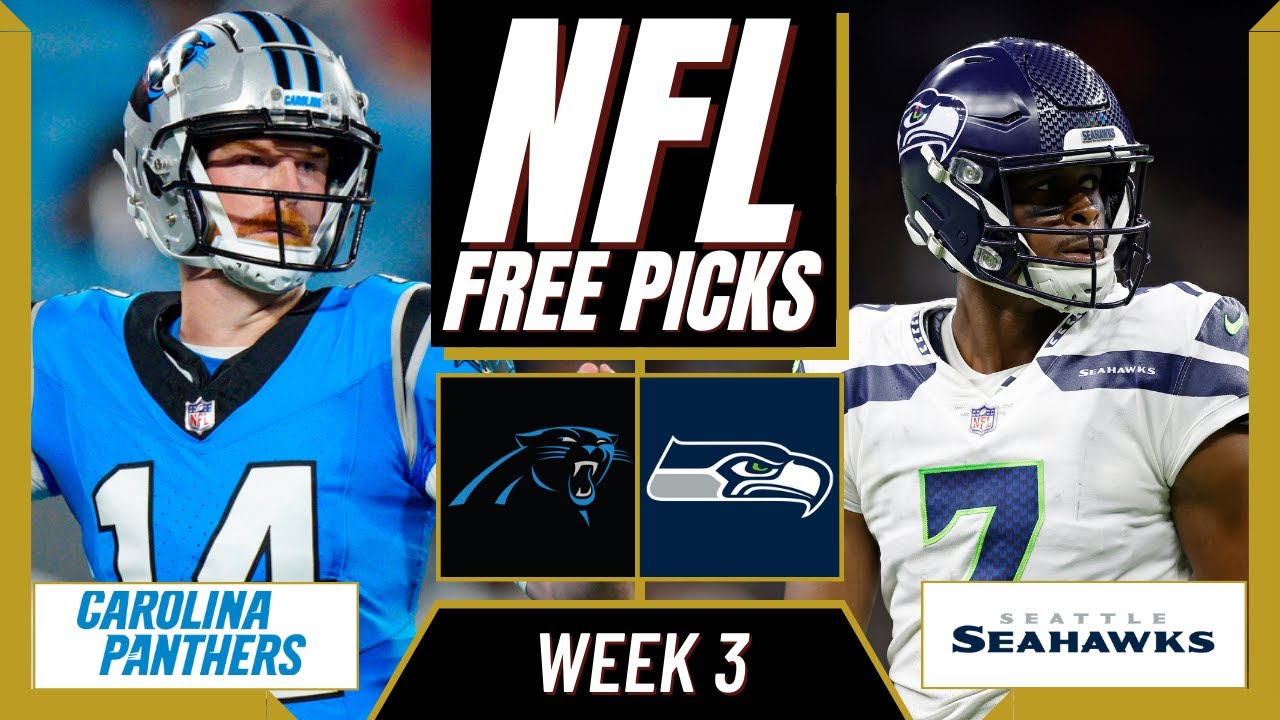 PANTHERS vs SEAHAWKS NFL Picks and Predictions (Week 3) NFL Free Picks Today YouTube