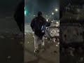 Watch: Ransacked Car Explodes During Chicago Street Takeover Chaos #shorts