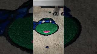 Custom Ninja Turtle 🐢 Embroidered Design #ninjaturtles #embroidery #viralshort #shorts #fypシ #gifts