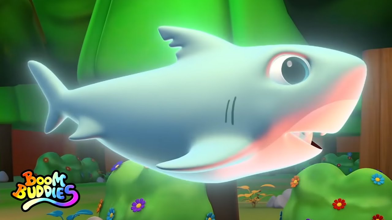 Straszny latający rekin | Bajki halloween | Wiersze dla dzieci | Kids TV Piosenki | Filmy animowane