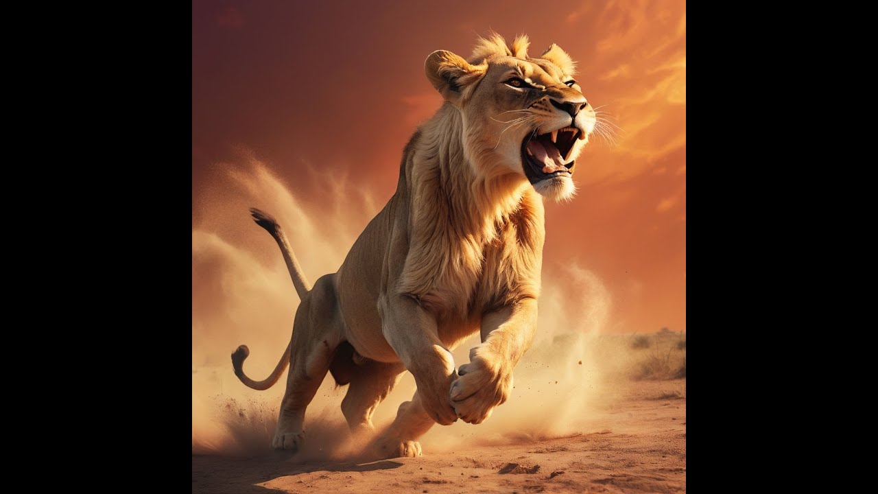 Savanna Chase Lioness vs Antelope