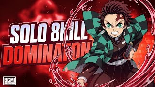 SOLO 8kills Highlights @BLIP-BGMI #shorts 