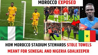 Senegal vs Morocco | Controversy erupts in the final minutes Morocco Stewards stole Mendy Towel