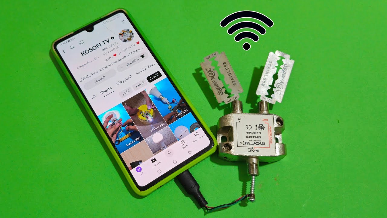 Revealing the trick of turning razor blades into a free Internet ...