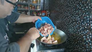 Ayam masak kalio// ala-ala ayam masak lemak cili api..