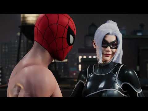 All Black Cat Scenes as Spider-Man Undies - Marvel's Spider-Man