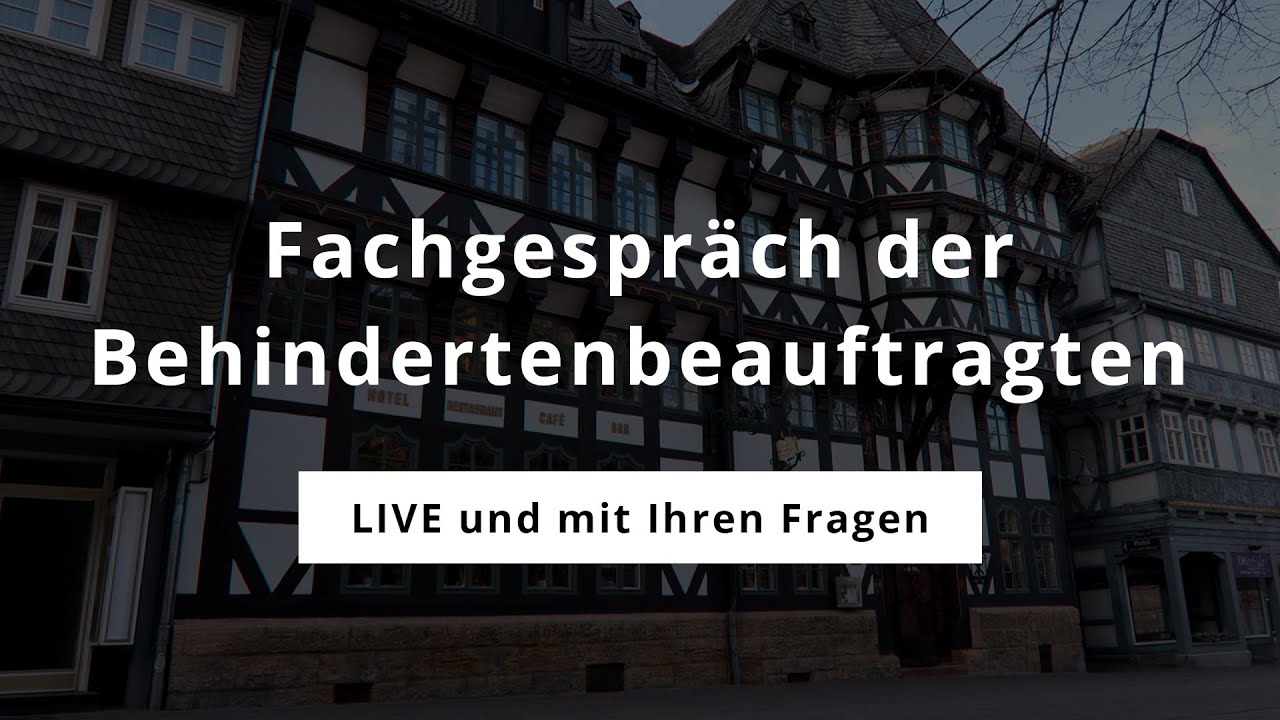 Fachgespräch Behindertenbeauftragte im Landkreis Goslar