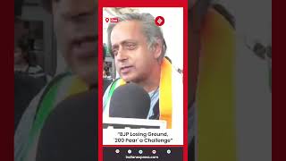 Shashi Tharoor: BJP Losing Ground, '200 Paar' a Challenge